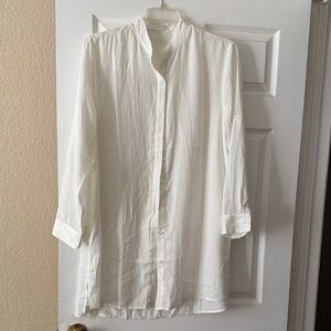 Summersalt White Swim Coverup